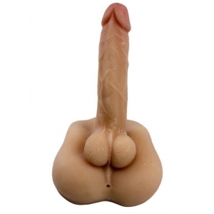 Masturbateur BIG DICK HOLE Anus et Pénis flexible 18 x 4cm