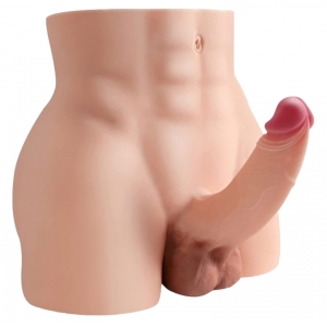 Masturbateur Fessier avec Pénis articulé DANDY MASTER Sexe de 18cm