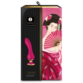 Stimulateur intime Shunga SANYA Framboise 2
