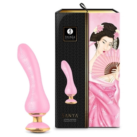 Stimulateur intime Shunga SANYA Rose