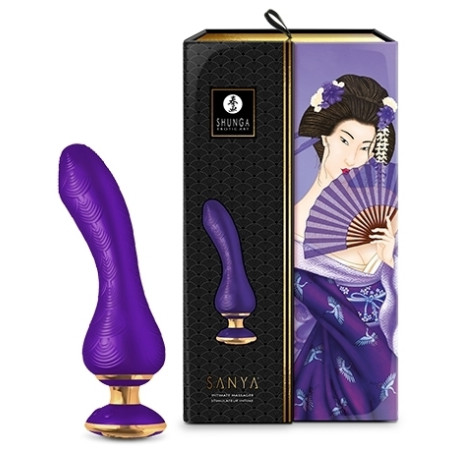 Stimulateur intime Shunga SANYA Violet