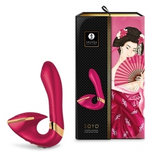 Stimulateur intime Shunga SOYO Framboise
