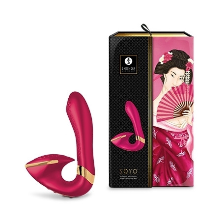 Stimulateur intime Shunga SOYO Framboise