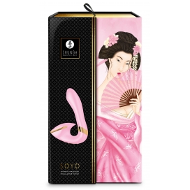 Stimulateur intime Shunga SOYO Rose 2