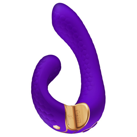 Double stimulateur intime Shunga MIYO Violet