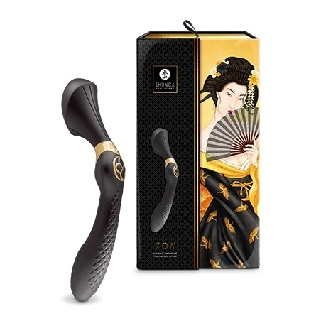 Stimulateur intime Shunga ZOA Noir