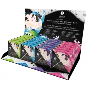 Présentoir avec Sels de Bain SHUNGA 24 pièces