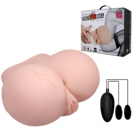 Masturbateur Fessier vibrant CRAZY BULL Vagina and Ass 2