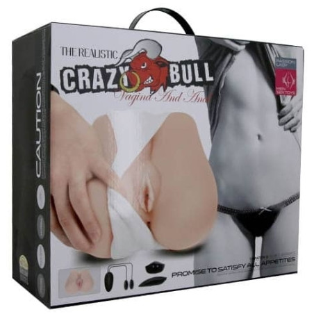 Masturbateur Fessier Vibrant CRAZY BULL Full Appetit