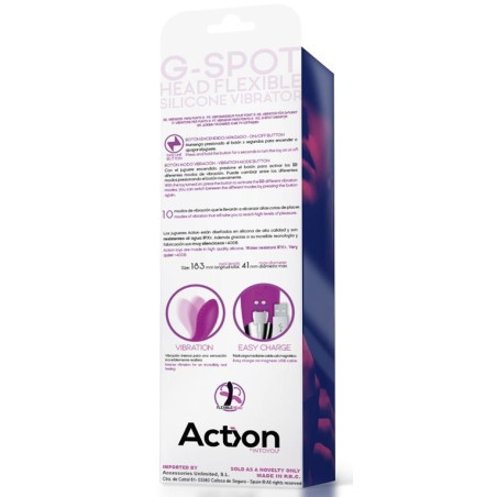 Vibro G-SPOT FLEX 12 x 4cm Violet