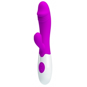 Vibromasseur Rabbit Snappy 9.5 x 3.2cm Violet