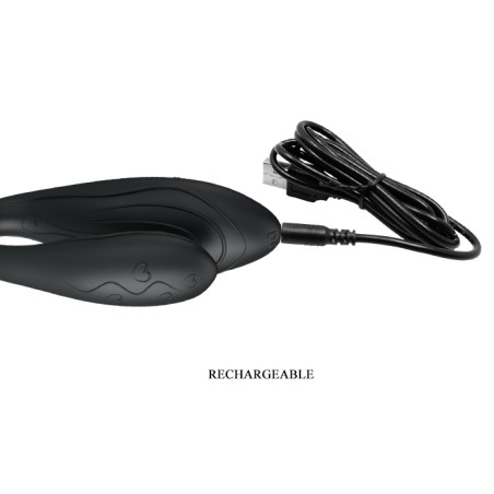 Sextoy couple Indulgence Plus - noir