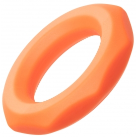 Cockring Silicone SEXAGON Alpha 37mm Orange