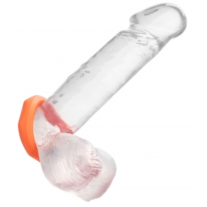 Cockring Silicone SEXAGON Alpha 37mm Orange