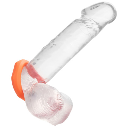 Cockring Silicone SEXAGON Alpha 37mm Orange