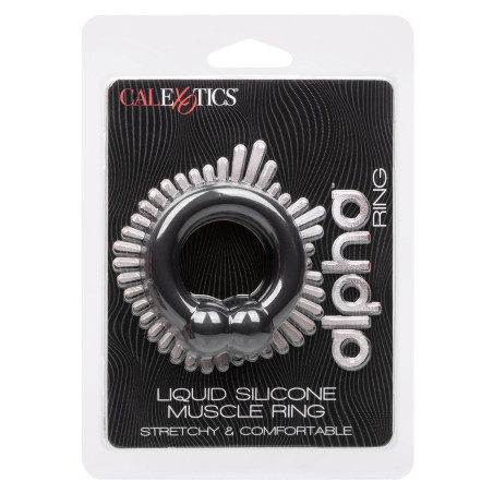 Cockring MUSCLE RING Alpha 37mm Noir