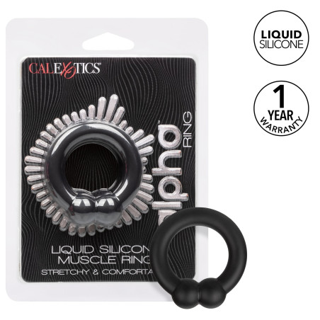 Cockring MUSCLE RING Alpha 37mm Noir