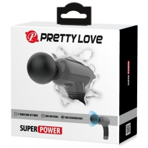 Wand GUN POWER Pretty Love - Tête 52mm