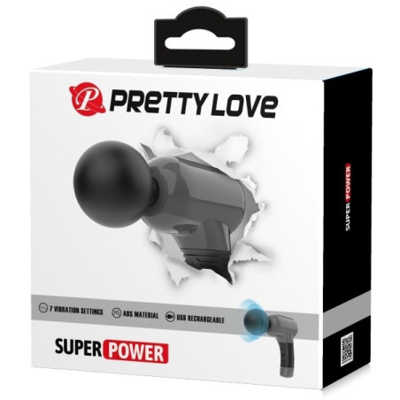 Wand GUN POWER Pretty Love - Tête 52mm