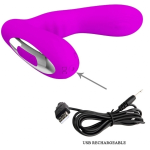 Stimulateur de prostate PIPER Pretty Love 9 x 3cm Violet