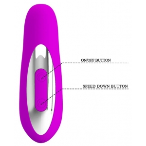 Stimulateur de prostate PIPER Pretty Love 9 x 3cm Violet