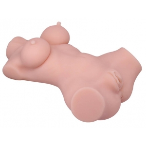 Mastubateur Corps avec Seins FUCKY POWER Vagin-Anus