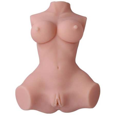 Mastubateur Corps avec Seins FUCKY POWER Vagin-Anus