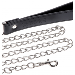 Laisse en métal LUXUR ESSENTIAL Taboom Noir