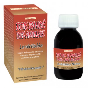 Bois bandé des antillais en version 100mL au Muira Puama