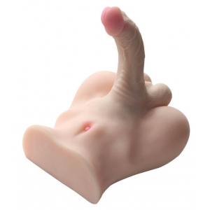 Masturbateur réaliste Anus + Pénis 17cm