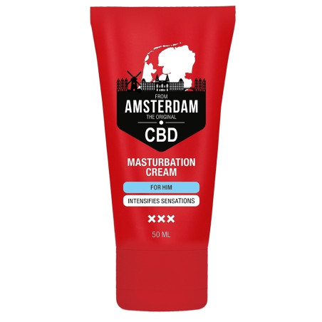 Crème de masturbation au CBD AMSTERDAM XXX 50ml