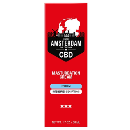 Crème de masturbation au CBD AMSTERDAM XXX 50ml