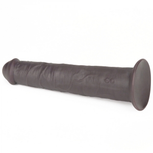 Gode vibrant rotatif BIG ROTACOCK 24 x 5cm Marron
