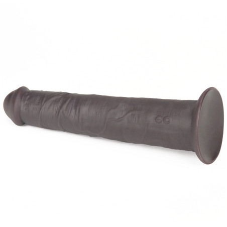 Gode vibrant rotatif BIG ROTACOCK 24 x 5cm Marron