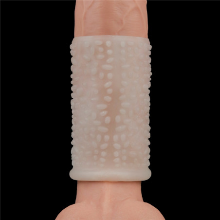 Gaine de pénis vibrante KNIGHTS RING Drip 10cm