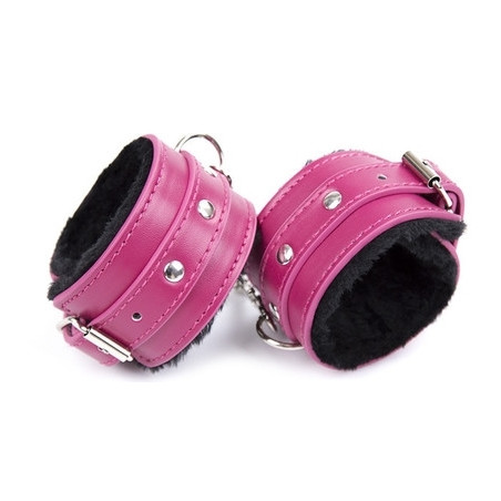 Menottes de poignets FURCUFFS Noir-Rose