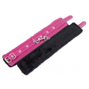 Menottes de poignets FURCUFFS Noir-Rose