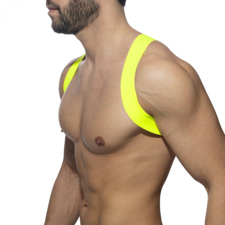 Harnais élastique SPIDER NEON Jaune