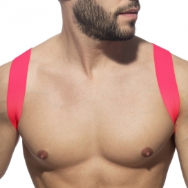 Harnais élastique SPIDER NEON Rose