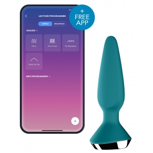Plug Vibrant ILICIOUS 1 Satisfyer 10 x 3cm Turquoise