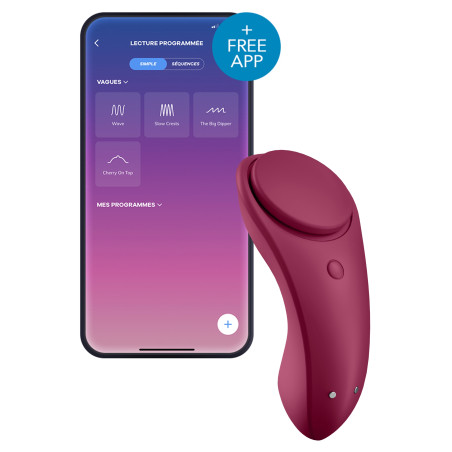 Stimulateur de clitoris SEXY SECRET - Panty Vibrator Satisfyer