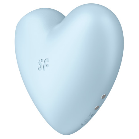 Stimulateur de clitoris CUTIE HEART Satisfyer Bleu