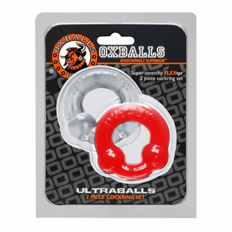 Pack de 2 cockrings Oxballs Ultraballs 25mm