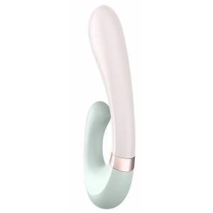 Stimulateur Point G connecté HEAT WAVE Satisfyer 14 x 3.5cm Menthe