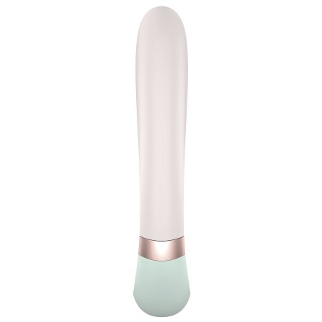 Stimulateur Point G connecté HEAT WAVE Satisfyer 14 x 3.5cm Menthe
