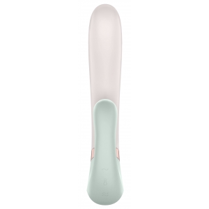 Stimulateur Point G connecté HEAT WAVE Satisfyer 14 x 3.5cm Menthe