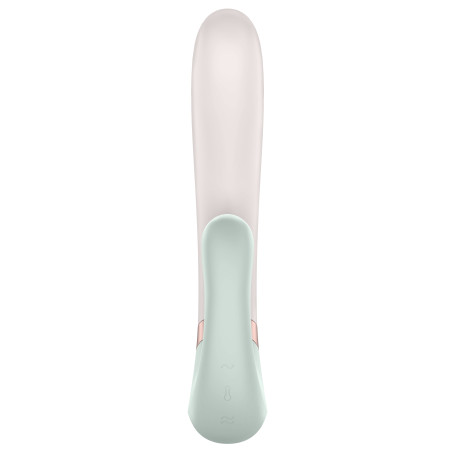 Stimulateur Point G connecté HEAT WAVE Satisfyer 14 x 3.5cm Menthe