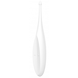 Stimulateur TWIRLING FUN Satisfyer 17cm Blanc