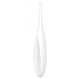 Stimulateur TWIRLING FUN Satisfyer 17cm Blanc