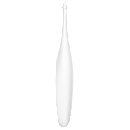 Stimulateur TWIRLING FUN Satisfyer 17cm Blanc